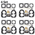 4X Carburetor Repair Kit for Volvo Penta Inboard Marine AQ BB (Fits 856472)