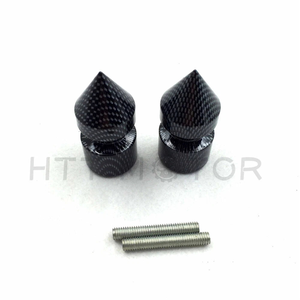 Carbon Spike Swingarm Spools 6mm Thread for Yamaha VMAX / YZF-R6 (1998–2013)