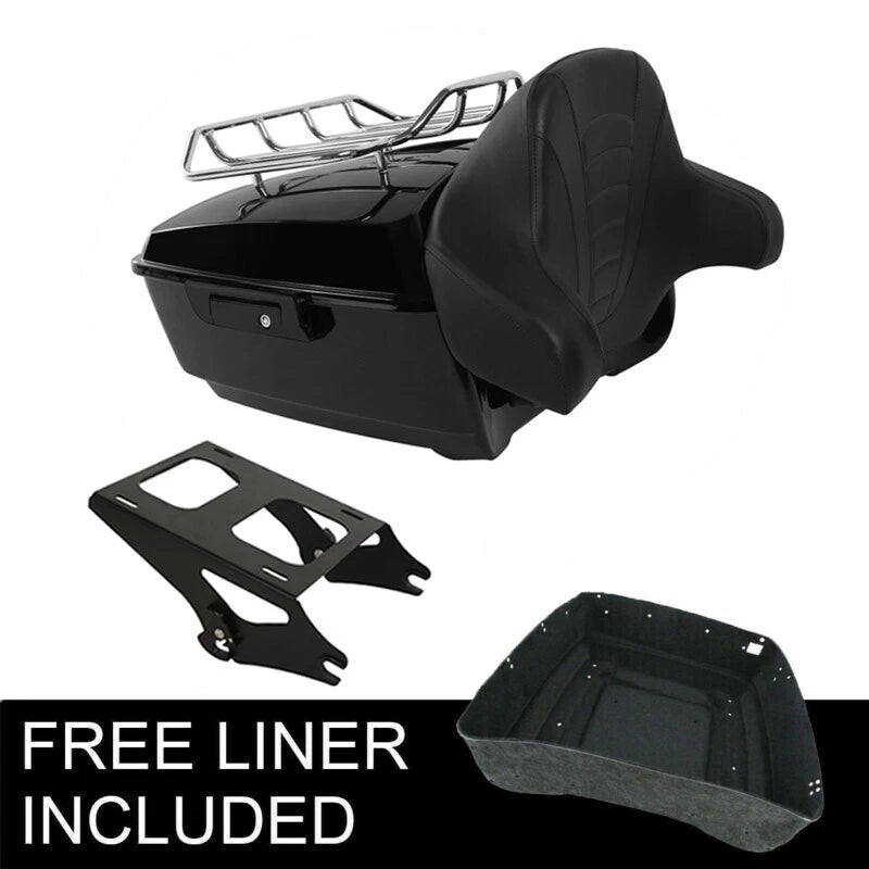 Trunk Backrest Pad for Harley Road Glide (2014–2026)