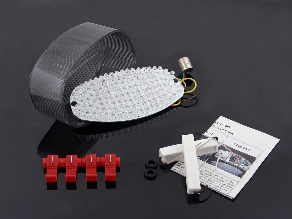 Taillight with Integrated Turn Signals for Yamaha YZF600R XVS650 XVS1100 (1997–2009)