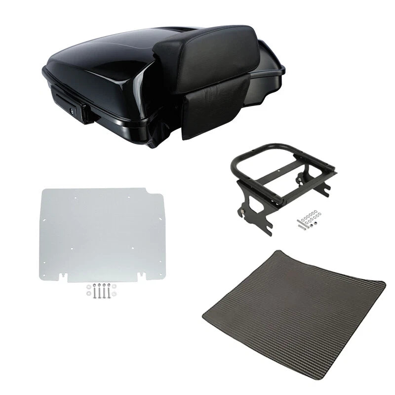 Trunk Backrest Mount Rack Plate for Harley Touring (1997–2008)