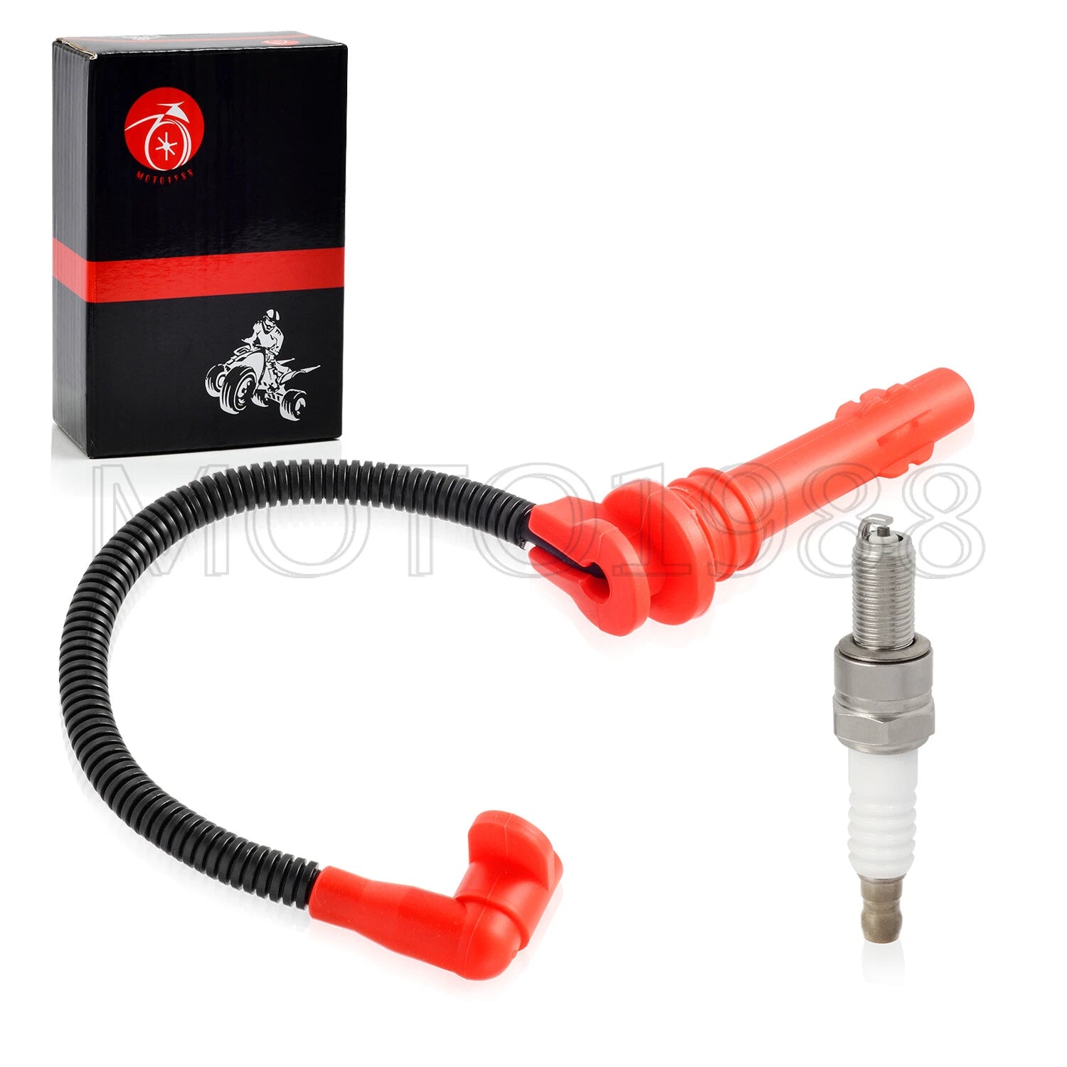 Ignition Coil Cap with Wire & Spark Plug for Polaris Sportsman 450 HO (2016–2017)