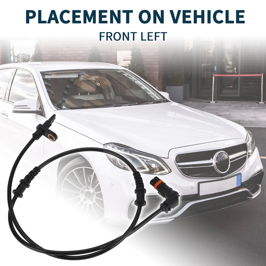 Front Left ABS Wheel Speed Sensor Replacement for Mercedes-Benz CLS550 (2015–2018)