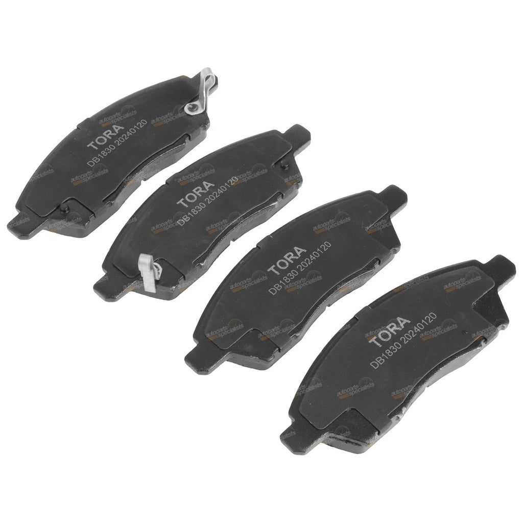 Front Ceramic Disc Brake Pad Set for Nissan Tiida C11 (2006–2013)