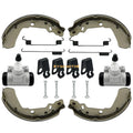 Front Brake Wheel Cylinders & Shoes Kit for Suzuki King Quad 300 (1991–2001)
