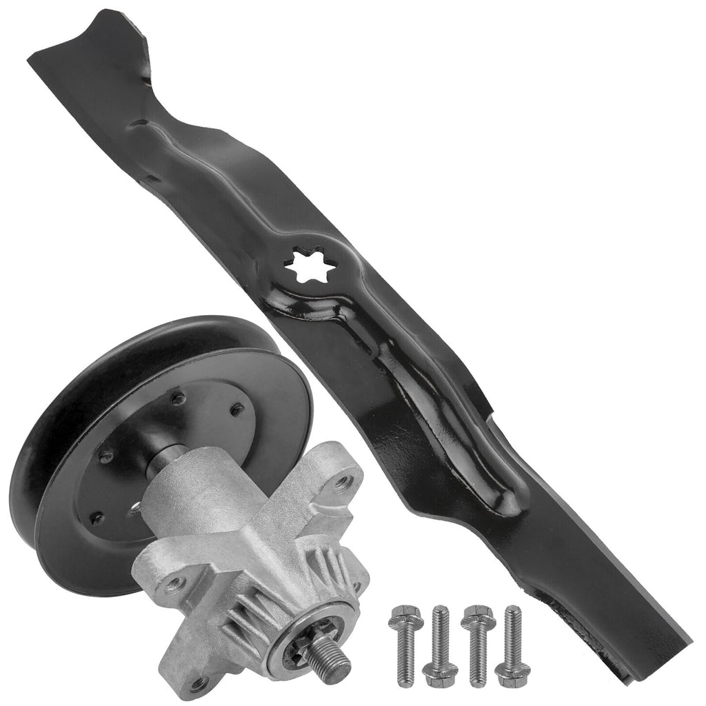 Deck Spindle Assembly with Pulley for MTD RZT-50 17AF2 Zero-Turn (2016–2016)