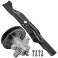 Deck Spindle Assembly with Pulley for MTD RZT-50 17AF2 Zero-Turn (2016–2016)