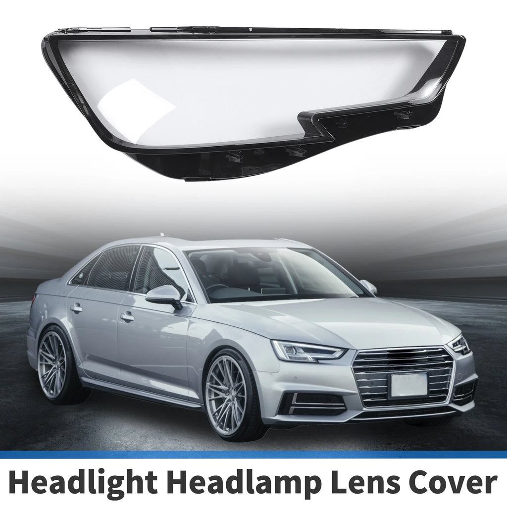 Front Right Headlight Lens Cover Replacement for Audi A4 (2016–2019)