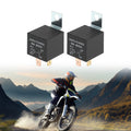 2X 4-Pin 80A Waterproof Auto Relay for 24V Vehicles