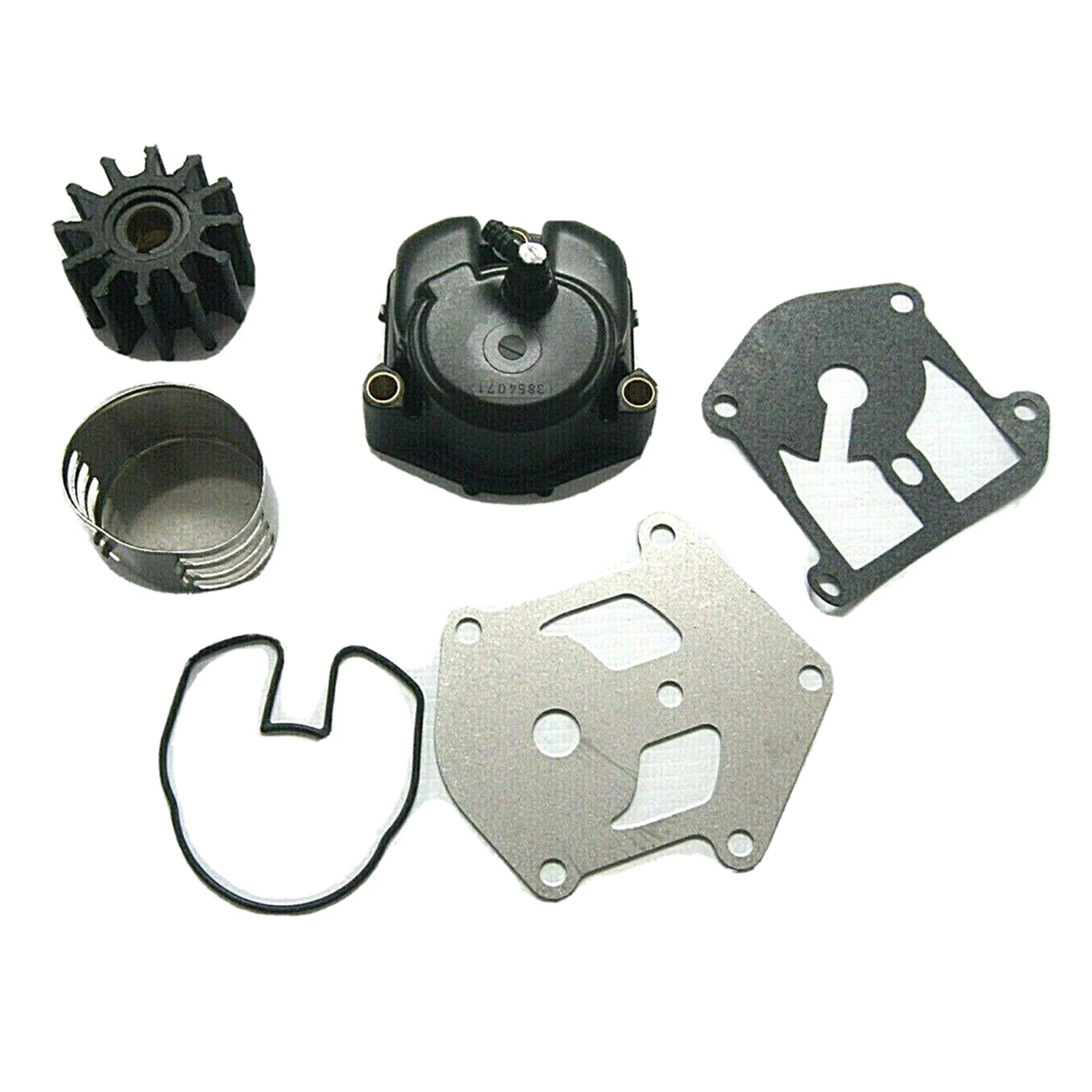 Water Pump Impeller Kit for OMC King Cobra 3.2-8.2L Stern Drive (1986–1993) 3854661