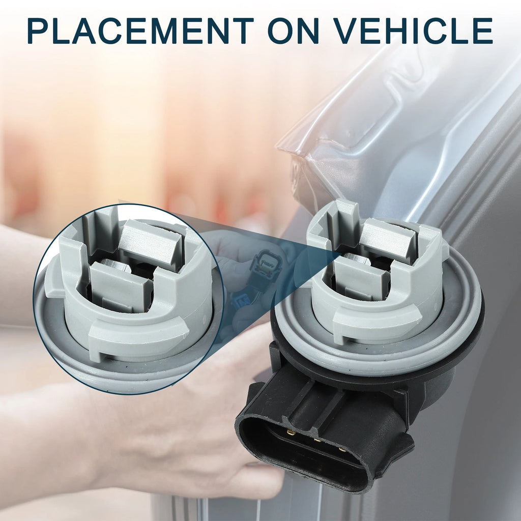 Front Parking Turn Signal Light Socket 3 Pin for Ford (2000–2004)