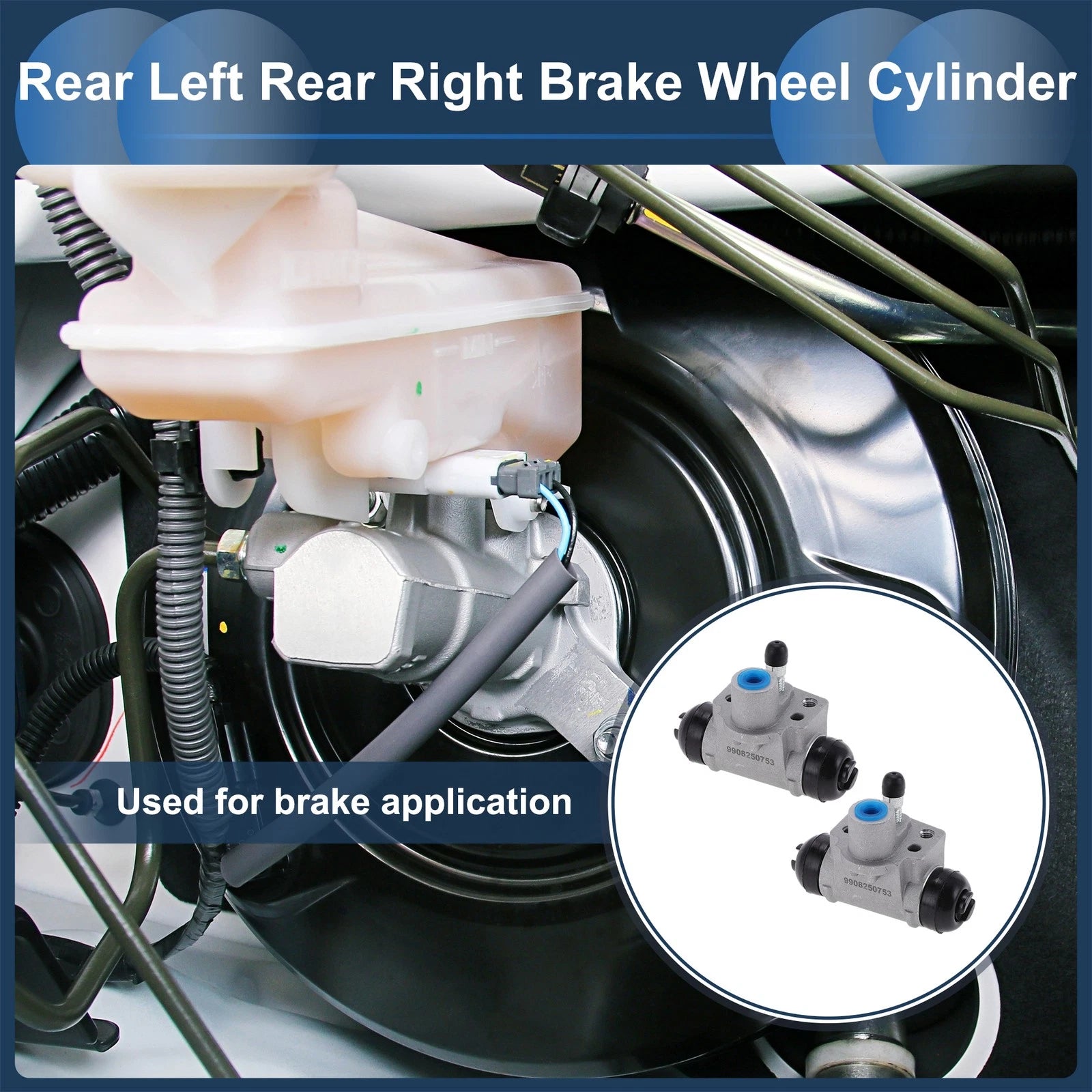 Rear Left Brake Wheel Cylinder Replacement for Honda Civic (2006–2015)