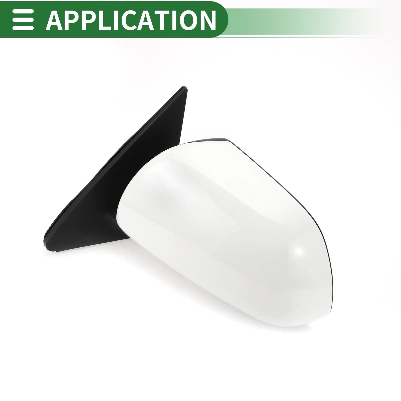 Left Side Door Mirror Replacement for Toyota Highlander Heated Mirror Glass (2014–2019)