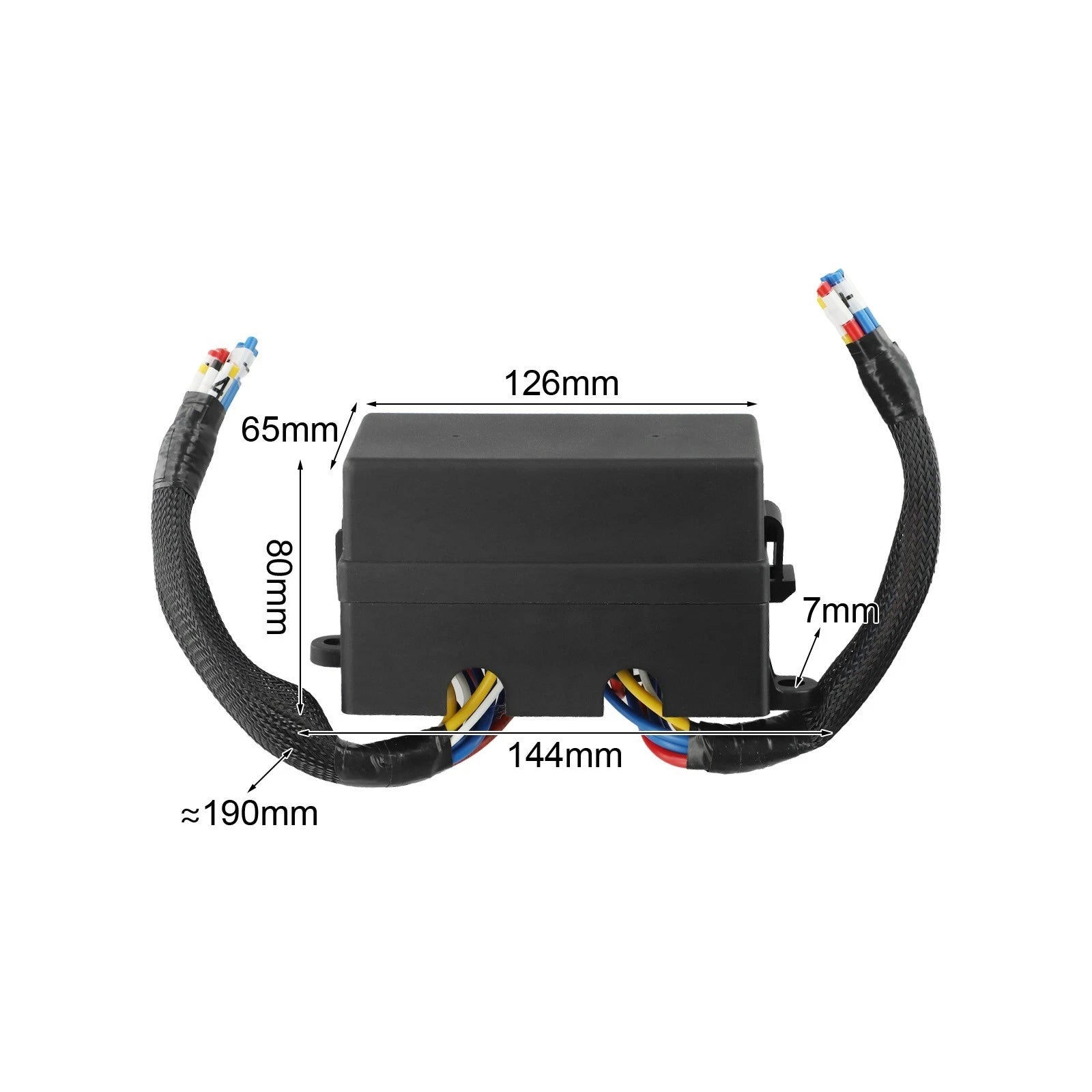 Waterproof Wired Fuse Relay Box for Automotive Applications