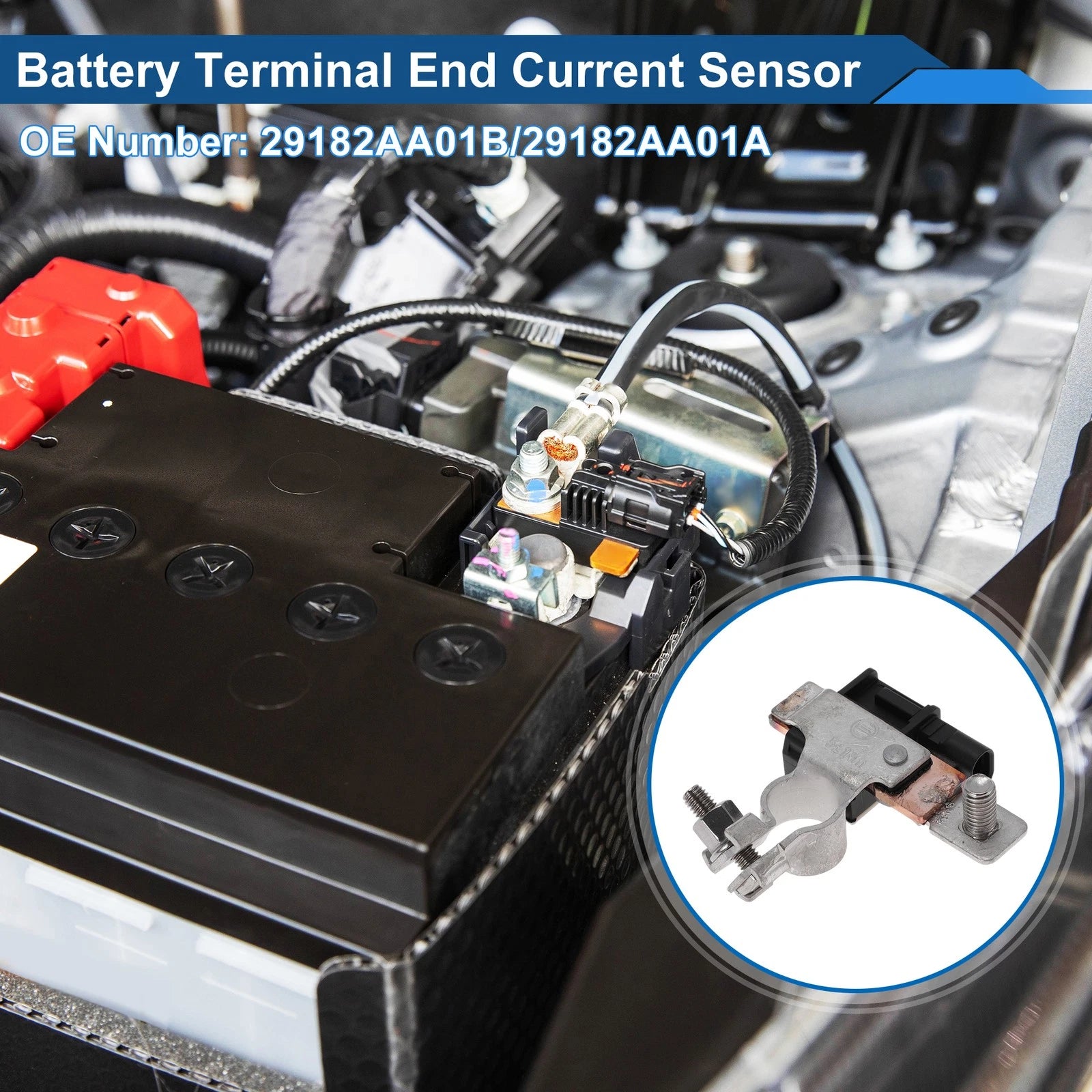 Battery Current Sensor Replacement for Subaru Outback 2.5 3.6 (2015–2019)
