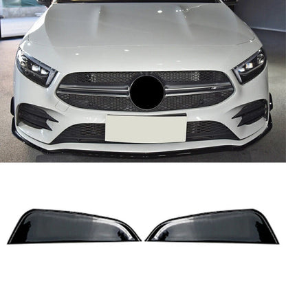 Front Bumper Vent Winglets Fog Light Canard for Benz A-Class W177 (2018–2023)