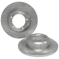 2 Front Solid Rotors for Range Rover Classic (1972–1986) Disc Brake V8 3.5
