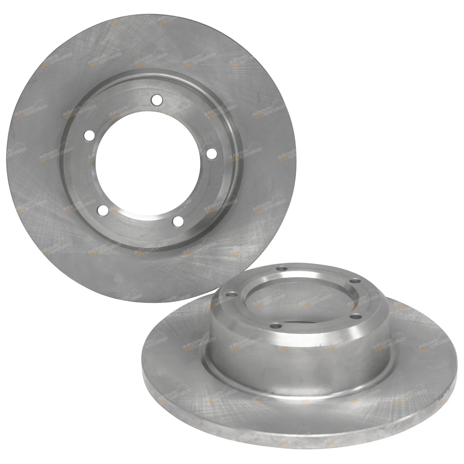 2 Front Solid Rotors for Range Rover Classic (1972–1986) Disc Brake V8 3.5