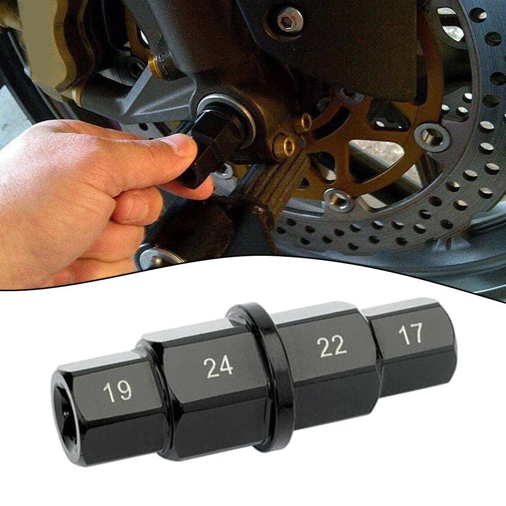 Hex Axle Tool Set for Front Axle Maintenance 17 19 22 24mm