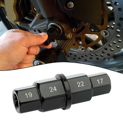 Hex Axle Tool Set for Front Axle Maintenance 17 19 22 24mm