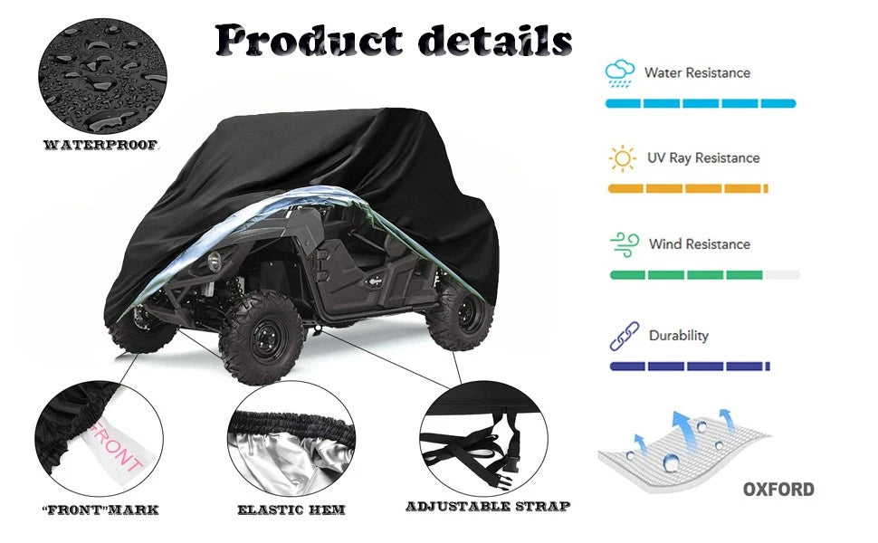 UTV Cover for Polaris Ranger XP 800 (2006–2014) Waterproof UV Protect