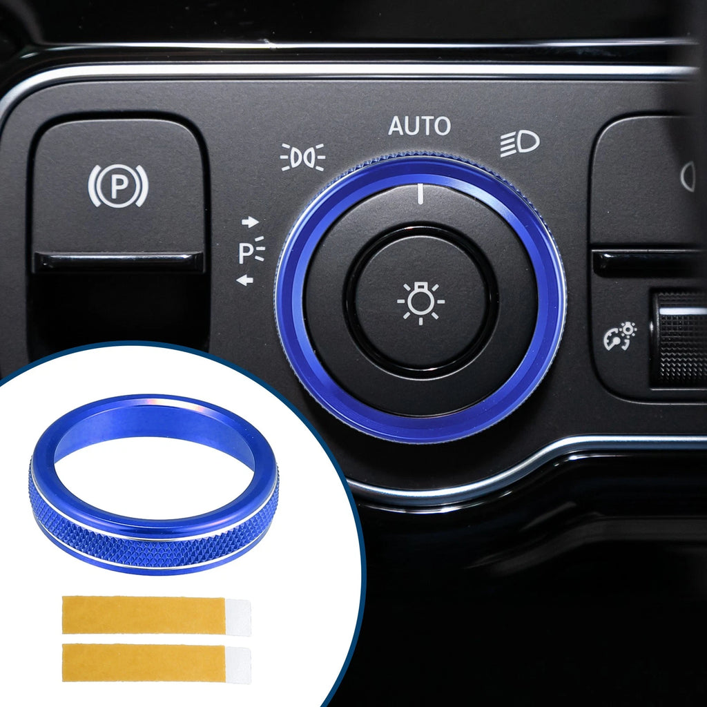 Headlight Switch Knob Cover Trim for Mercedes-Benz A-Class (2019–2023)