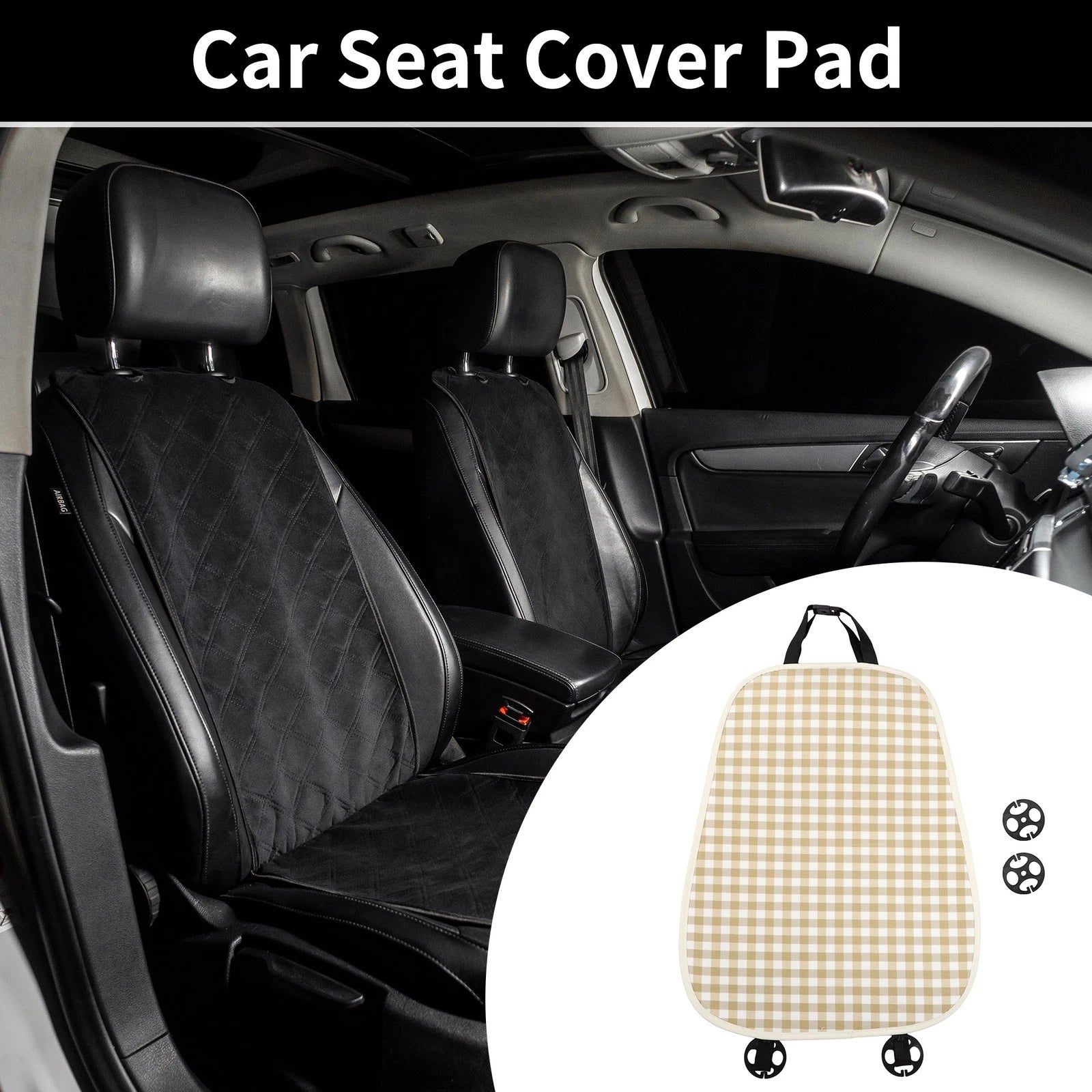 Car Seat Covers for Universal Fit (1 Pc Front Rear Rows)