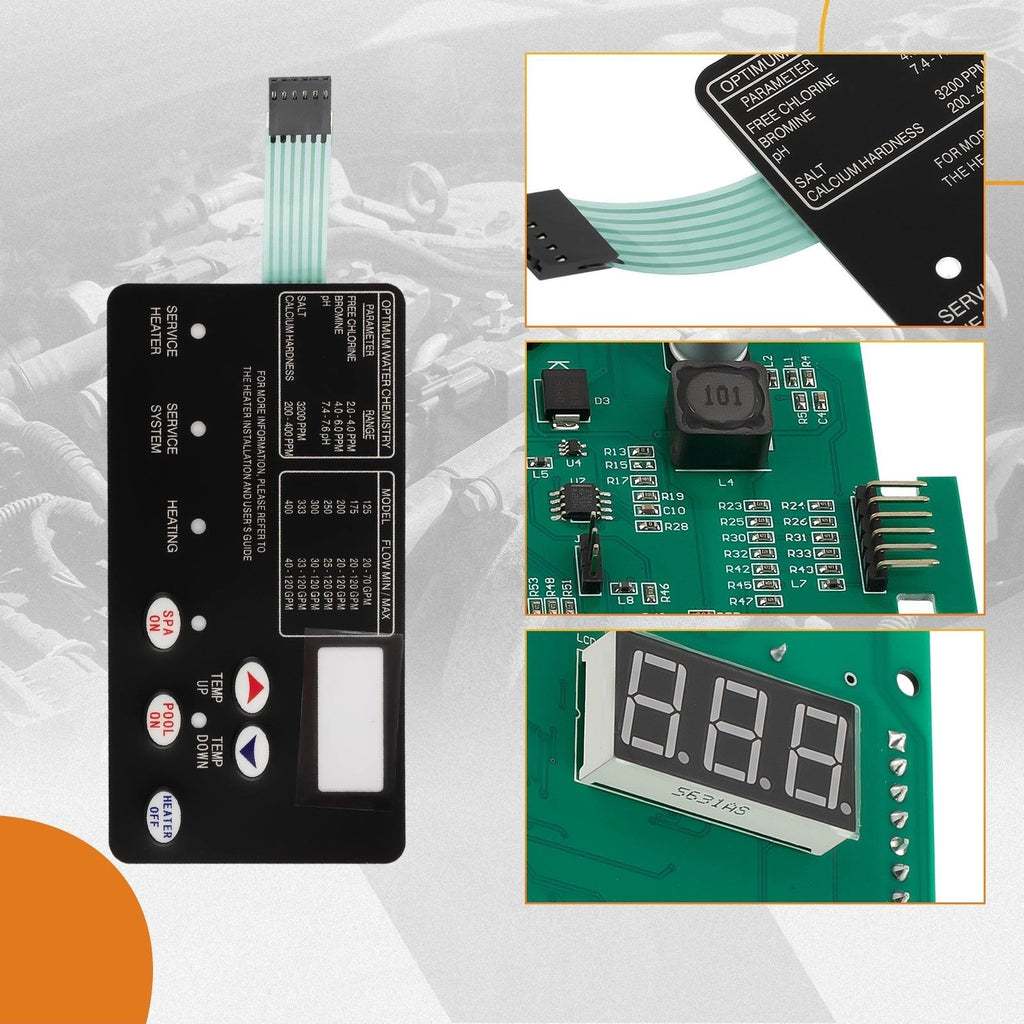 Control Board Kit w/ Switch Pad for MasterTemp SR200HD (NA/LP) 42002-0007S