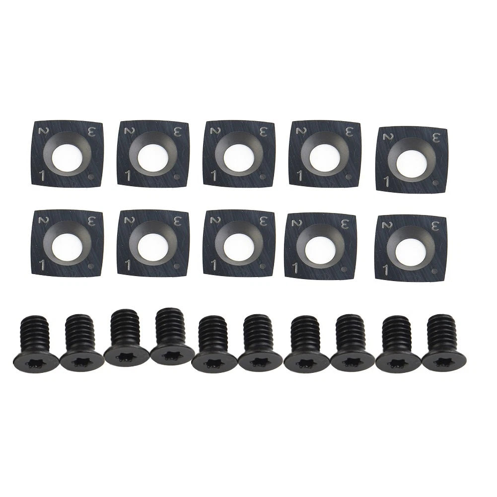 15mm Carbide Blades Set of 4 for Enhanced Woodworking Efficiency