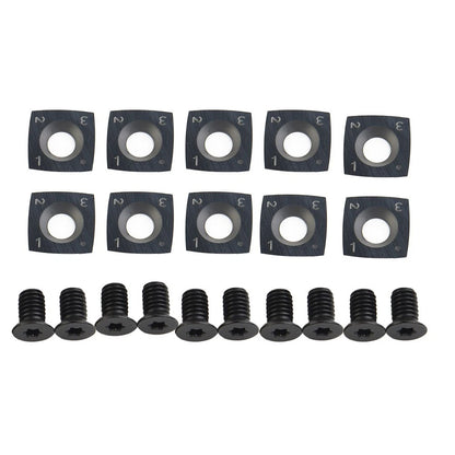 15mm Carbide Blades Set of 4 for Enhanced Woodworking Efficiency