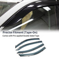 Window Deflectors Side Window Vent Visors for Honda Accord Sedan (2013–2017)