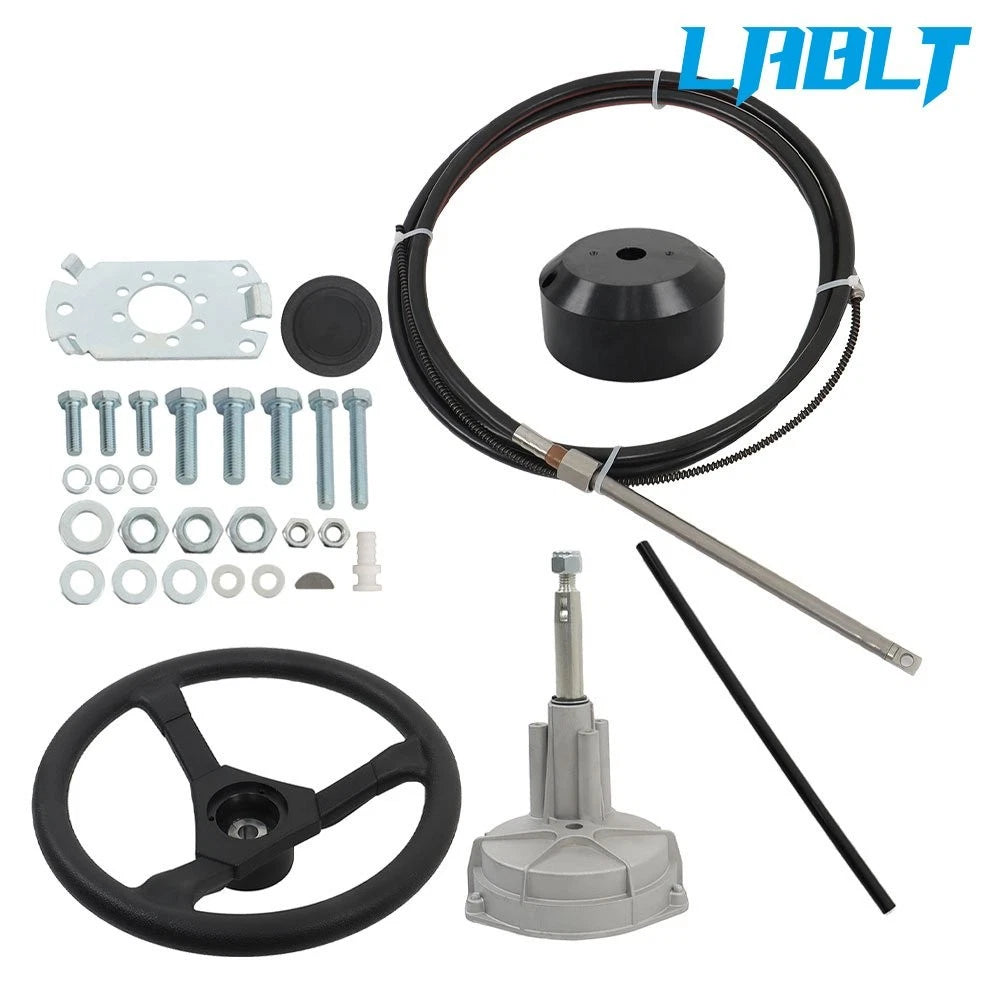 Rotary Steering System Outboard Kit for Marine (12 Feet) SS13712