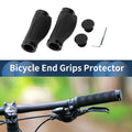 Handlebar Grips Cover 95mm Non Slip End Protector Rubber Black for Yamaha (1990–2018)