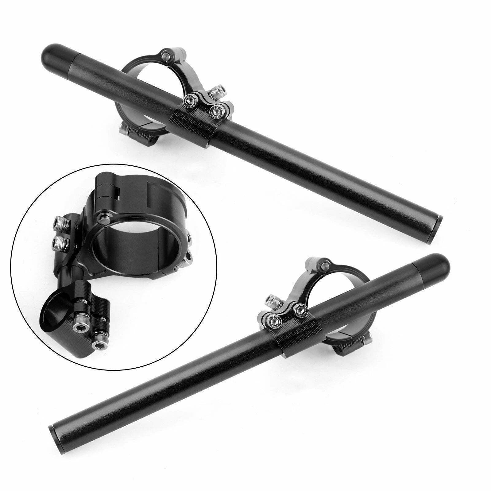 Adjustable CNC Billet Clip Ons for Universal Motorcycles (All Years)
