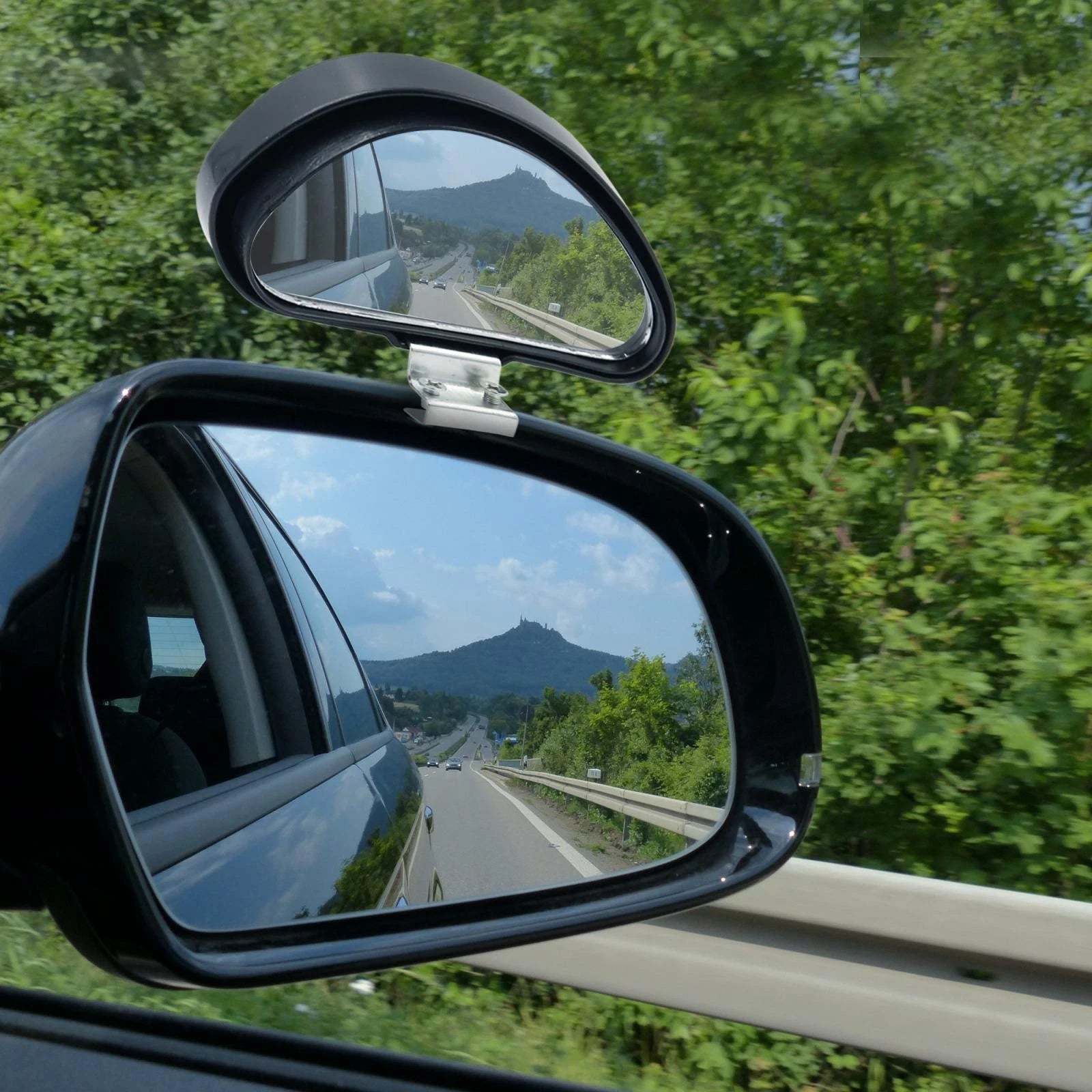 2pcs Wide Angle Blind Spot Mirrors for Universal Fit Vehicles