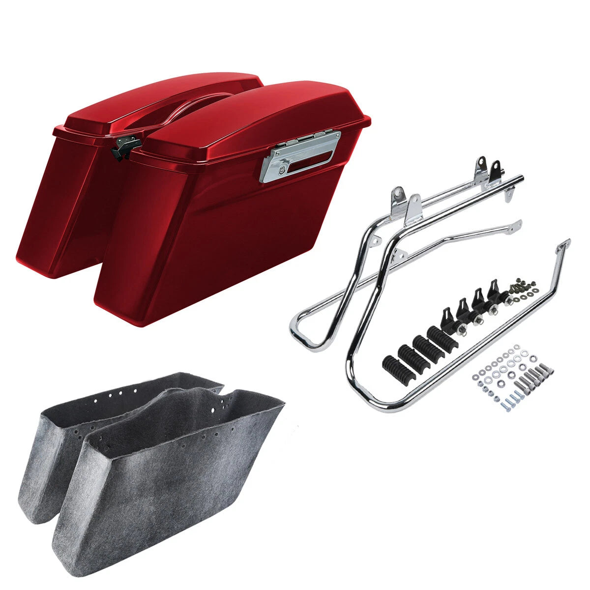 Chrome Conversion Bracket for Harley Softail (1984–2017)
