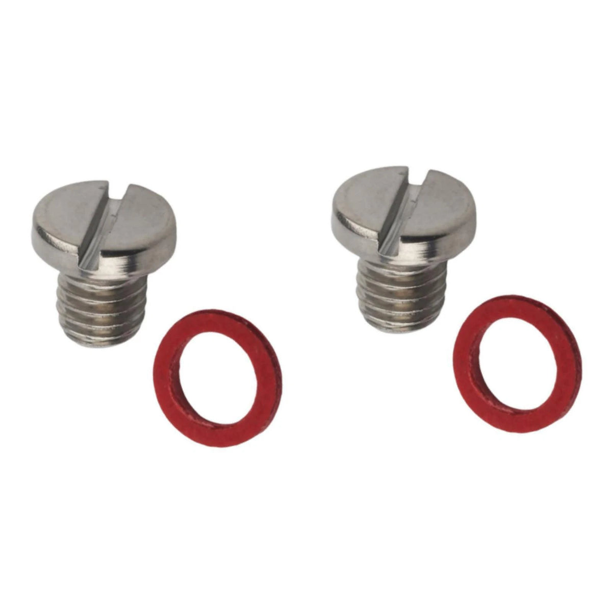 Slot Head Drain Fill Plug Screw & Gasket Kit Fit Yamaha Outboards Lower Unit 2X