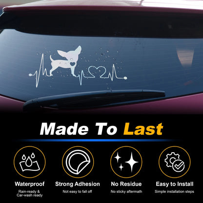 Reflective Bumper Decal for Dog Lovers (Personalized)