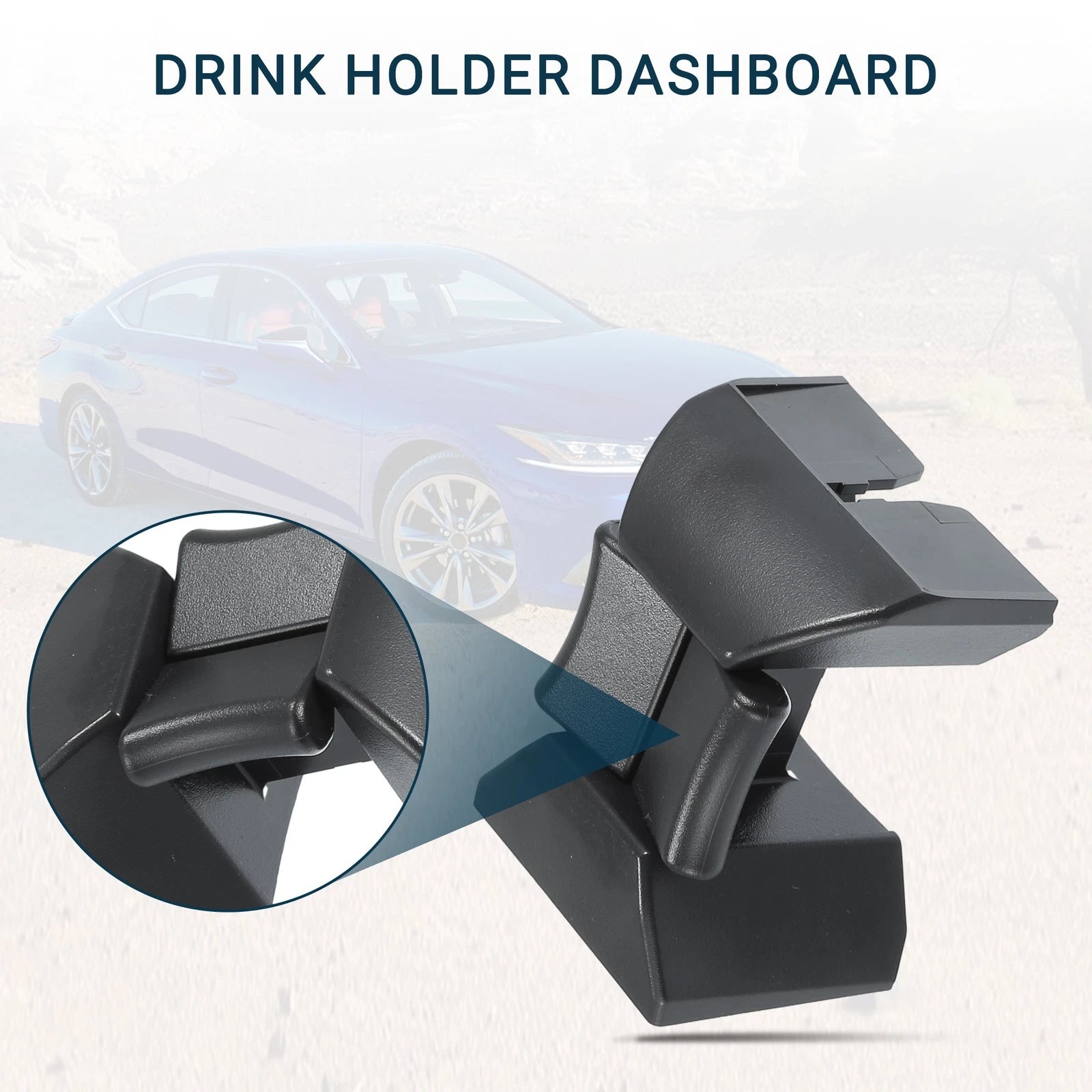 Cup Holder for Lexus ES300 Front Drink Holder Black (1993–2012)