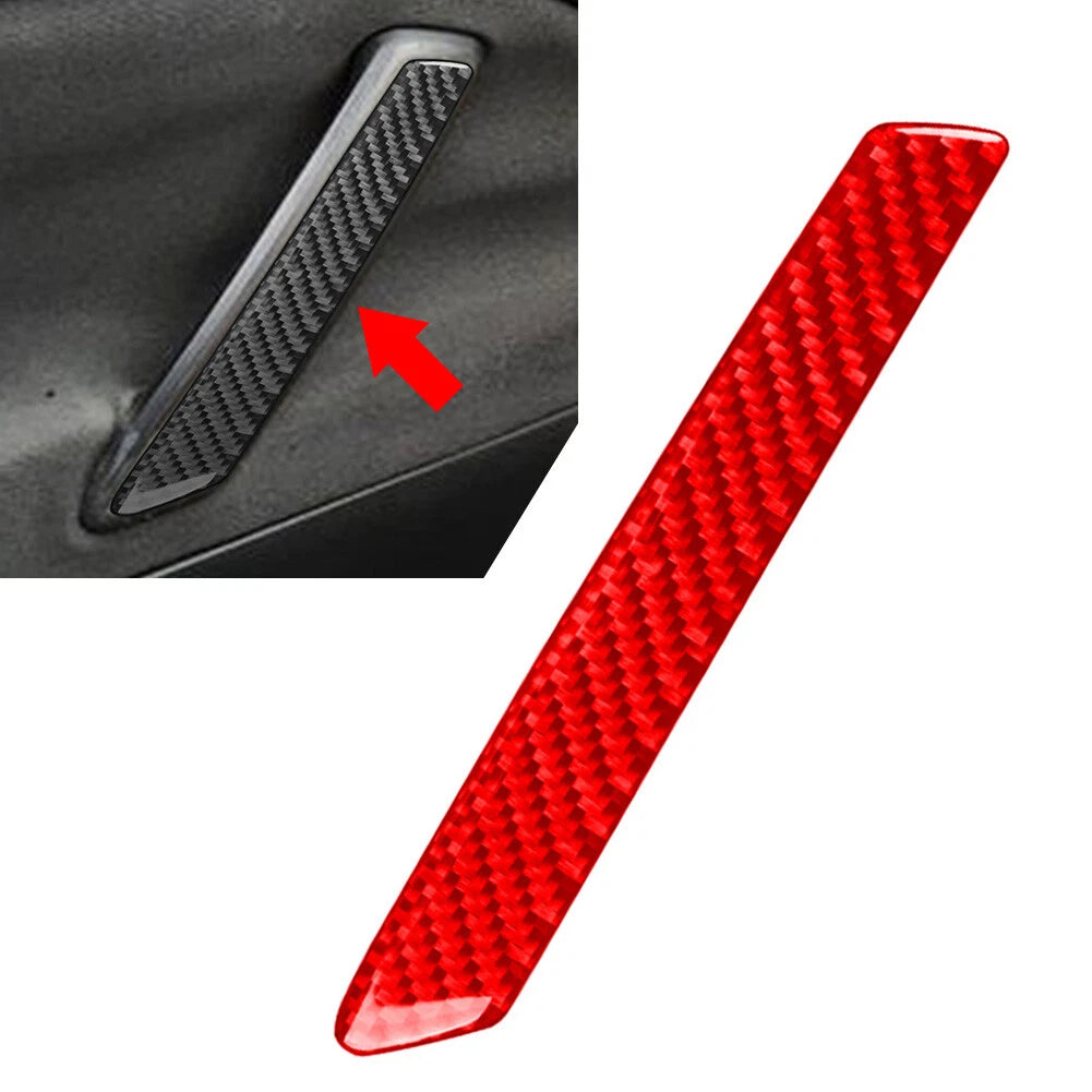 Passenger Side Door Handle Cover Trim for Volkswagen Passat B5 (2001–2005) Red