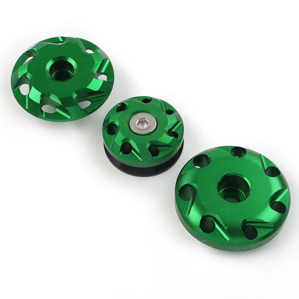 Frame Hole Covers for Kawasaki Ninja1000 Z1000SX (2011–2016) - Green