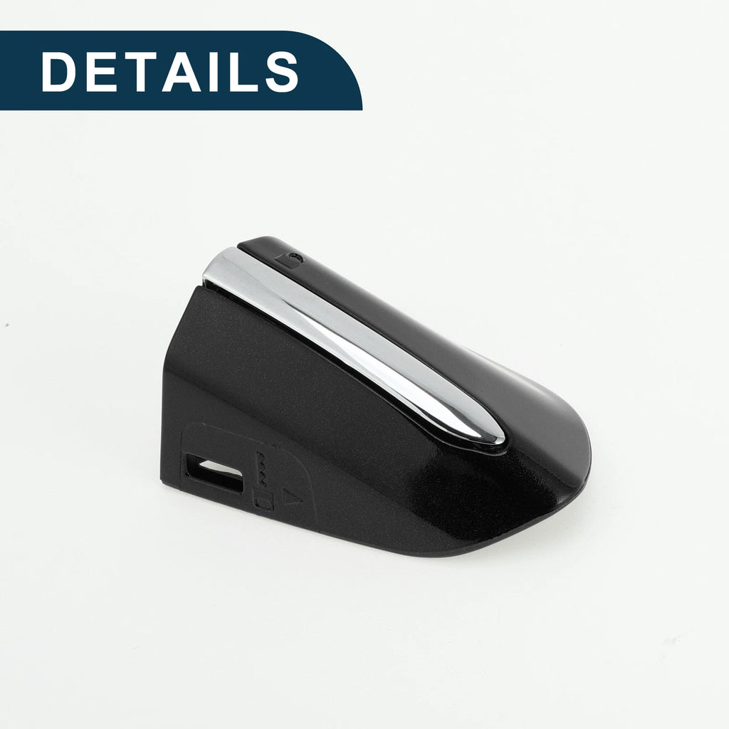 Front Left Door Handle Cover Trim for Ford Mondeo Edge Taurus (2013–2020) Black