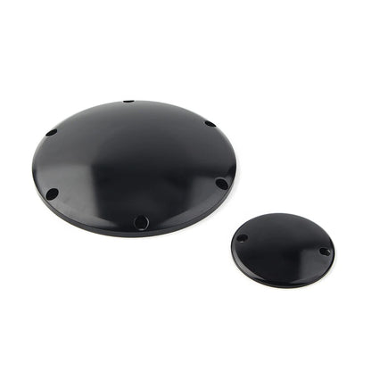 Black Derby Timer Timing Clutch Cover for Harley Sportster XL1200 (2004–2023)