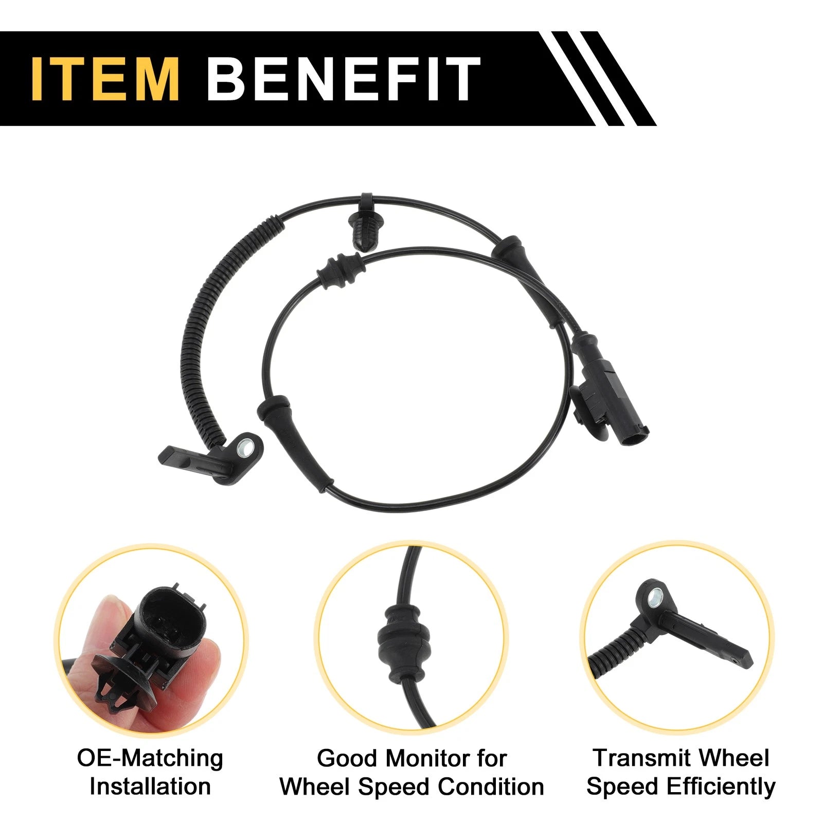 ABS Wheel Speed Sensor No. 068141887AB for Jeep Cherokee (2015)