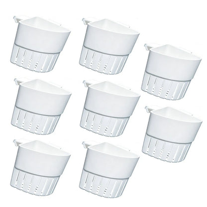 Aquarium Corner Plant Pot for Underwater Flower Display