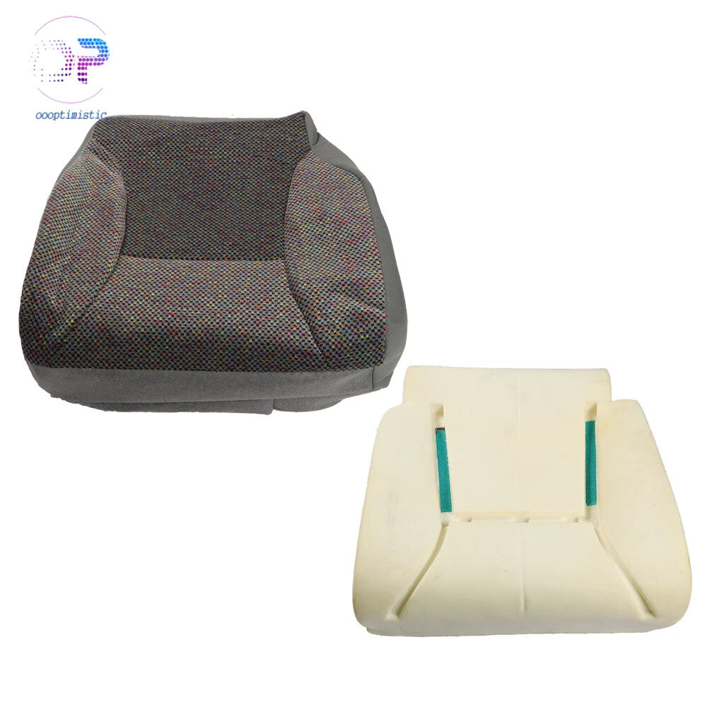 Driver Bottom Seat Cover + Foam Cushion for Dodge Ram 1500/2500/3500 (1998–2002)