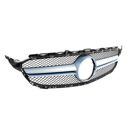 Front Bumper Grille for Benz C Class W205 (2015–2018)