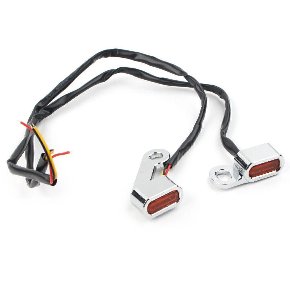 LED Turn Signal Light Handlebar Blinker Indicator Lamp For Harley Sportster