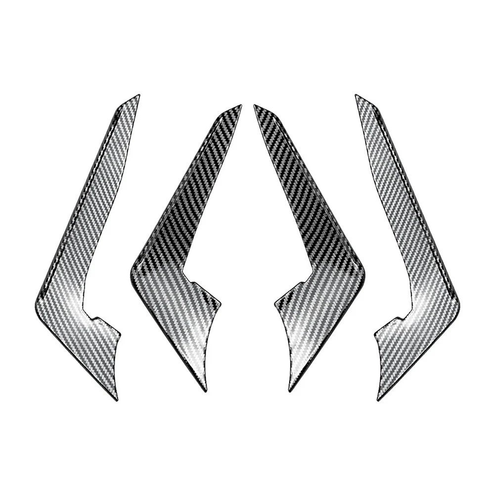 Front Bumper Side Air Vent Trim for Audi A5 S5 (2017–2020) Carbon Fiber Black