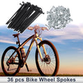 Bicycle Spokes Nipple Steel Black 74mm for Universal Use (1970–2020)